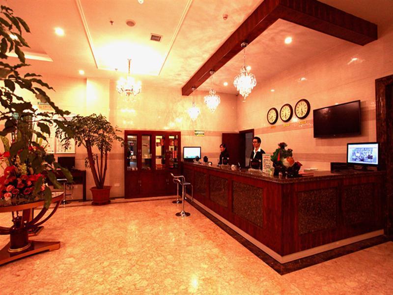 GreenTree Inn Anhui Hefei Economic Development Zone Penglai Road Express Hotel Exterior foto