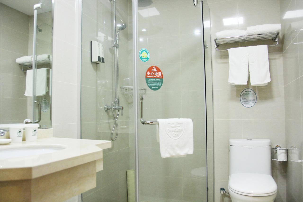GreenTree Inn Anhui Hefei Economic Development Zone Penglai Road Express Hotel Exterior foto