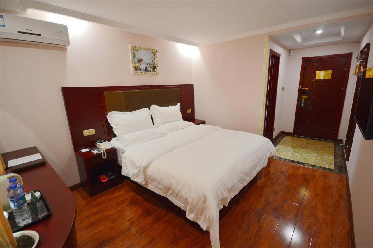 GreenTree Inn Anhui Hefei Economic Development Zone Penglai Road Express Hotel Exterior foto