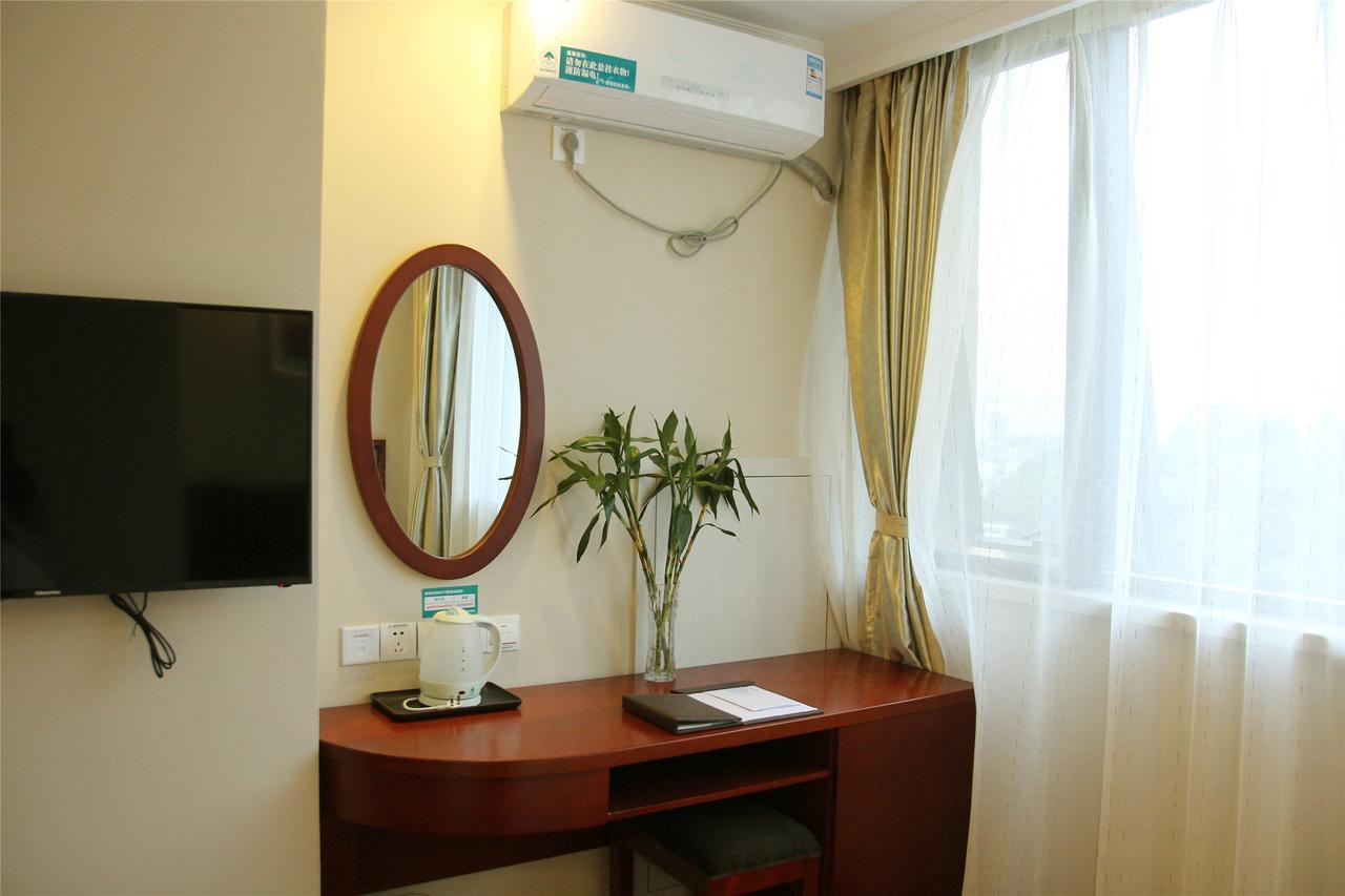 GreenTree Inn Anhui Hefei Economic Development Zone Penglai Road Express Hotel Exterior foto