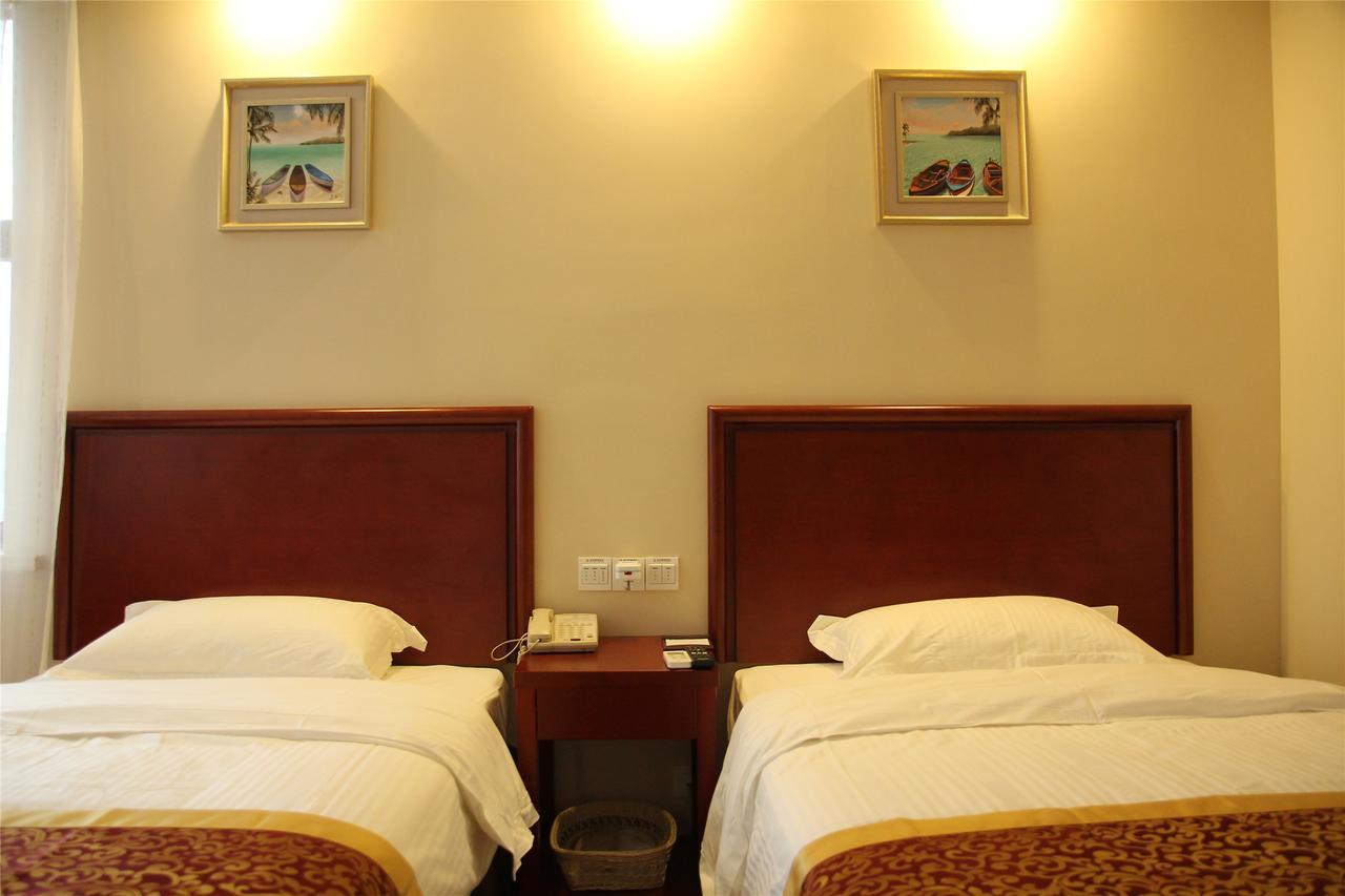 GreenTree Inn Anhui Hefei Economic Development Zone Penglai Road Express Hotel Exterior foto